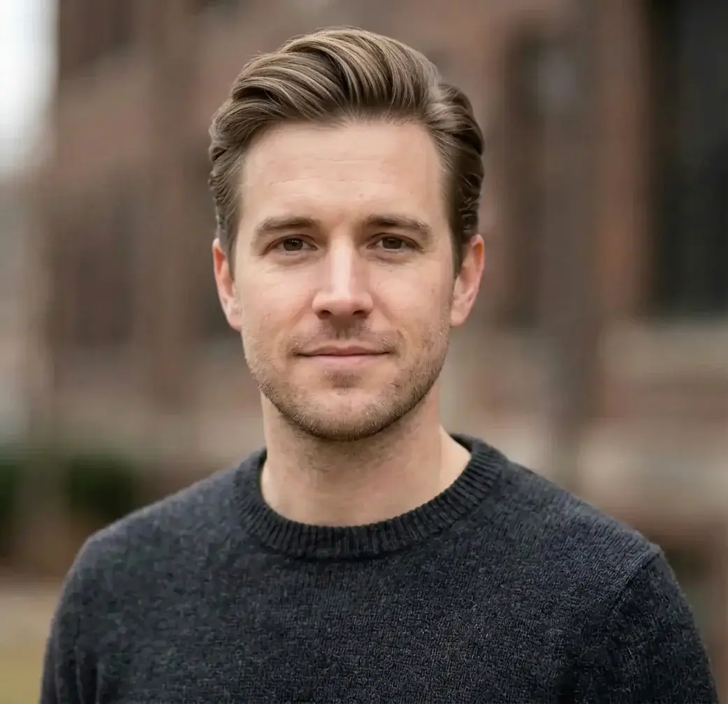 French Twist hairstyle for Men