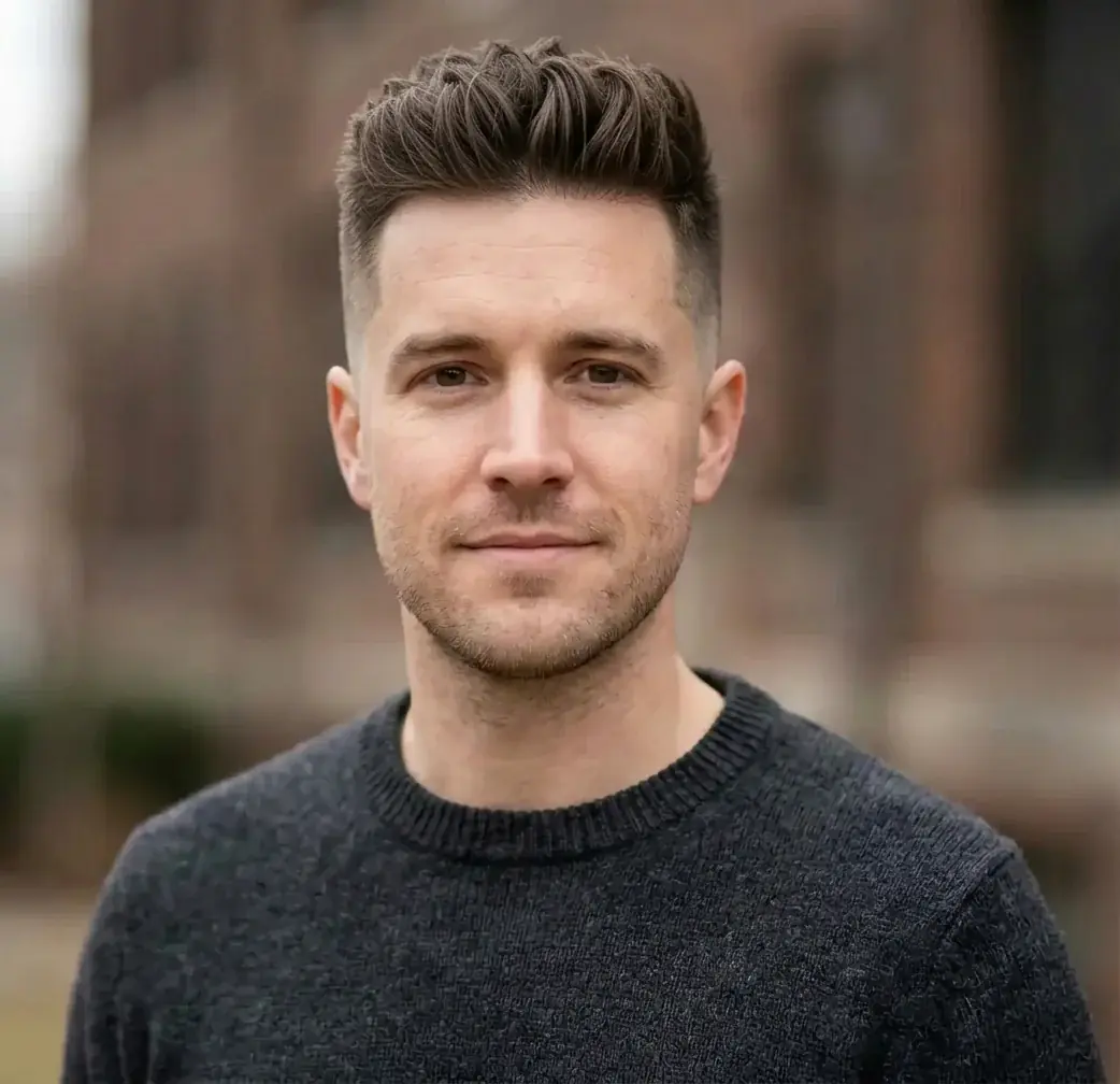 High Top Fade hairstyle for Men