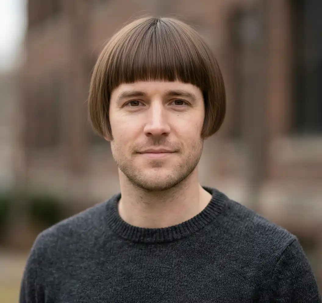 Hime Cut hairstyle for Men