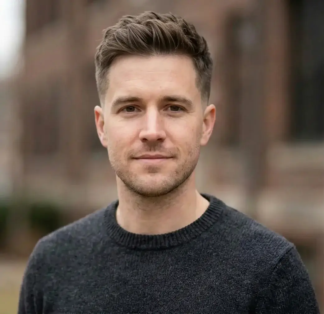 Low Taper Fade hairstyle for Men