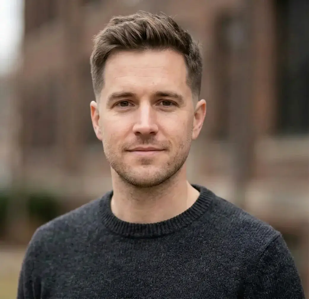 Temple Fade hairstyle for Men