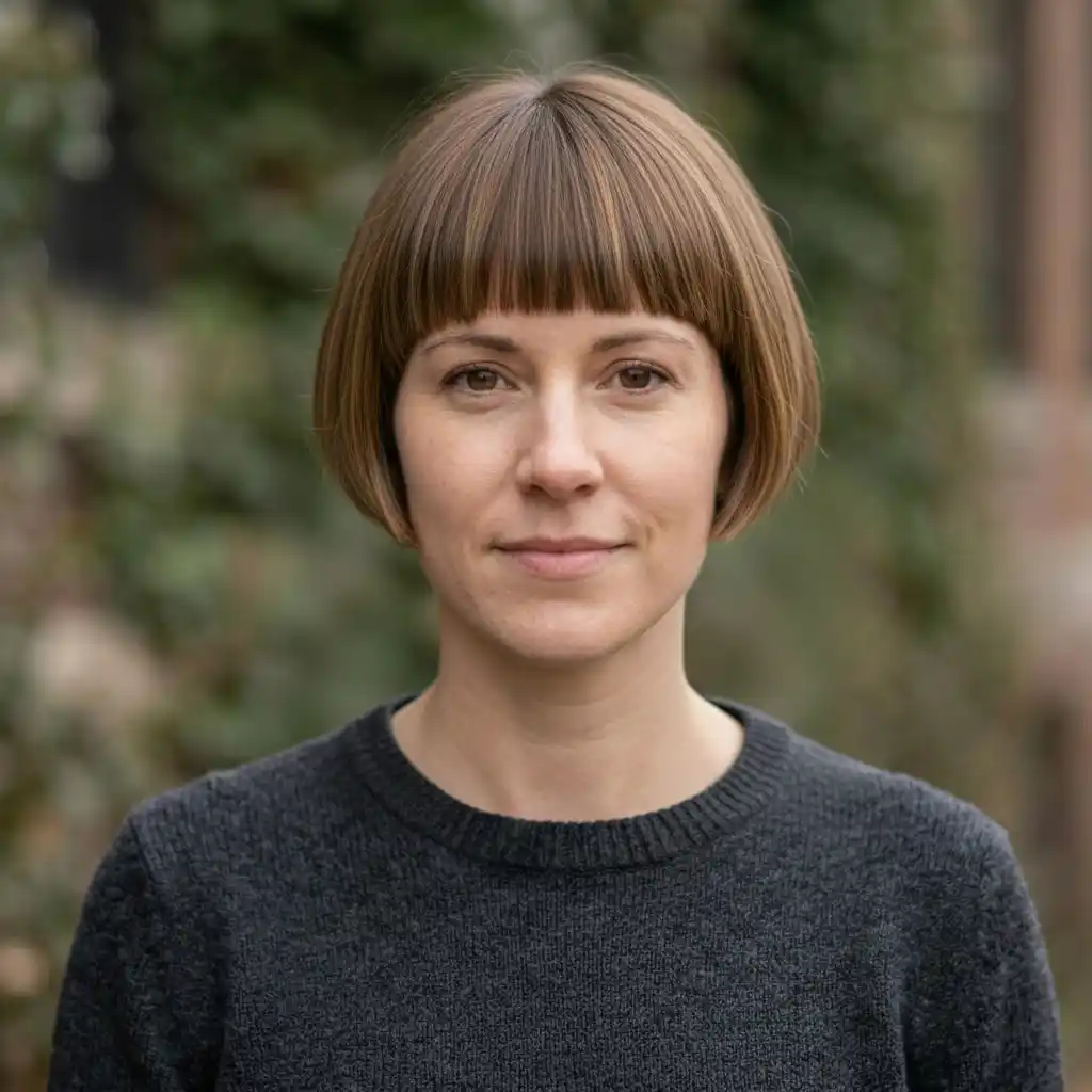 Modern Bowl Cut hairstyle for Women